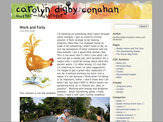 Carolyn Digby Conahan website