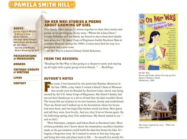 Pamela Smith-Hill website