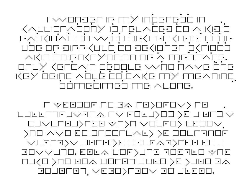 Kid Code typeface
